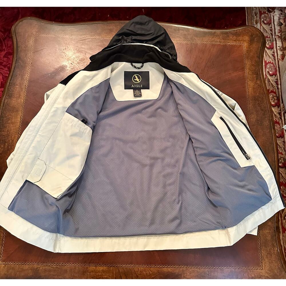 NWOT Aigle Water Resistant Jacket M - Picture 5 of 6